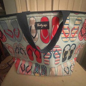 Thirty-One Flip Flop thermal tote